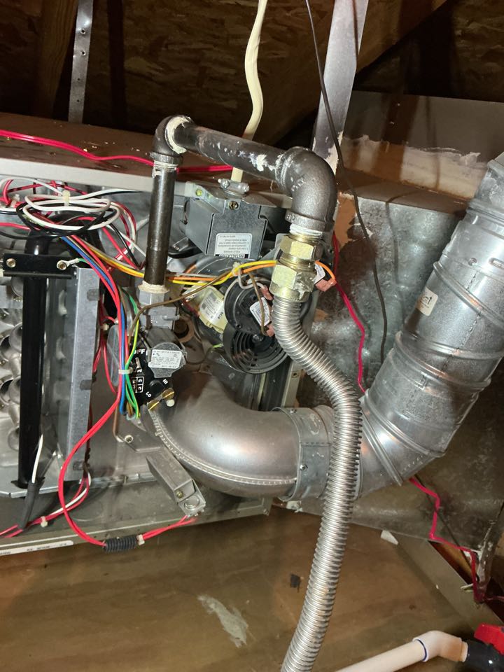 Performed gas heating maintenance on a carrier Infinity furnace.