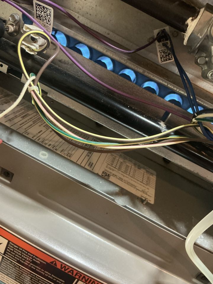 Performed gas heating maintenance on a Lennox furnace.