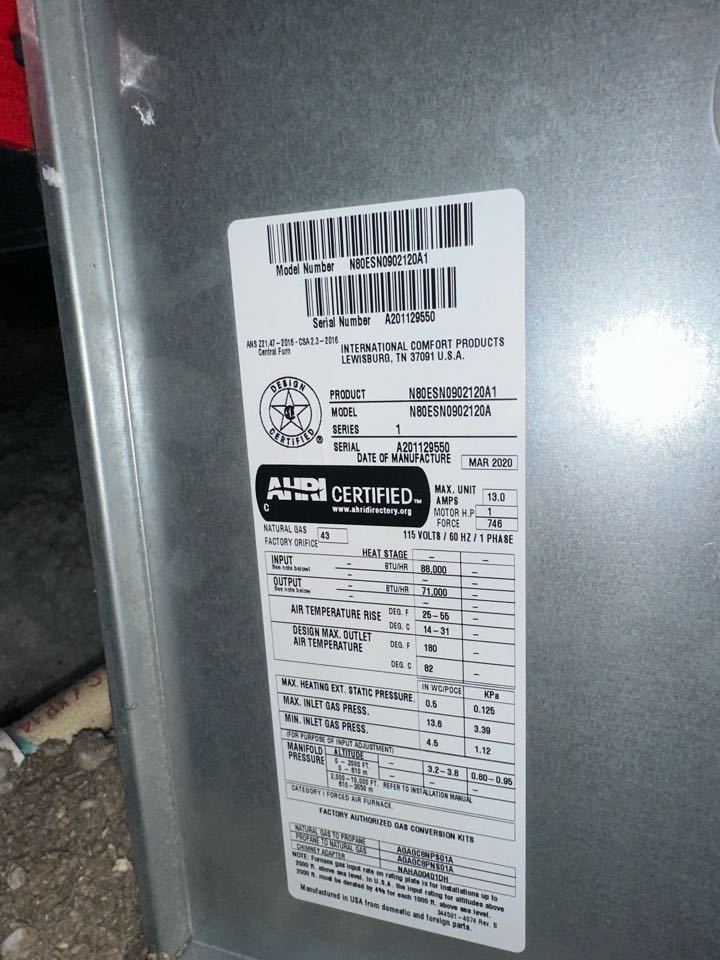 Performing a free second option on a defective blower motor 