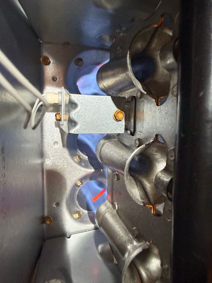 Performed 2 system annual heating tune up and safety inspection on Carrier equipment in Plano.