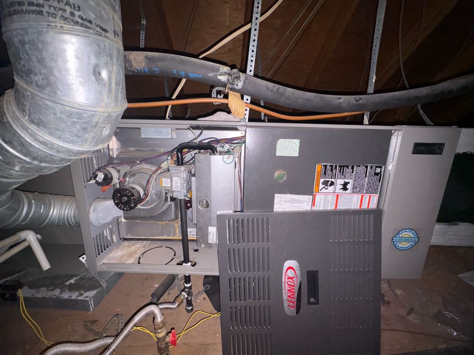 Performed heater maintenance on two Lennox systems.