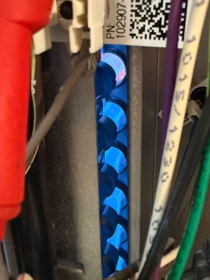 Performed annual heating tune up and safety inspection along with filter change on a Lennox gas furnace in Frisco.