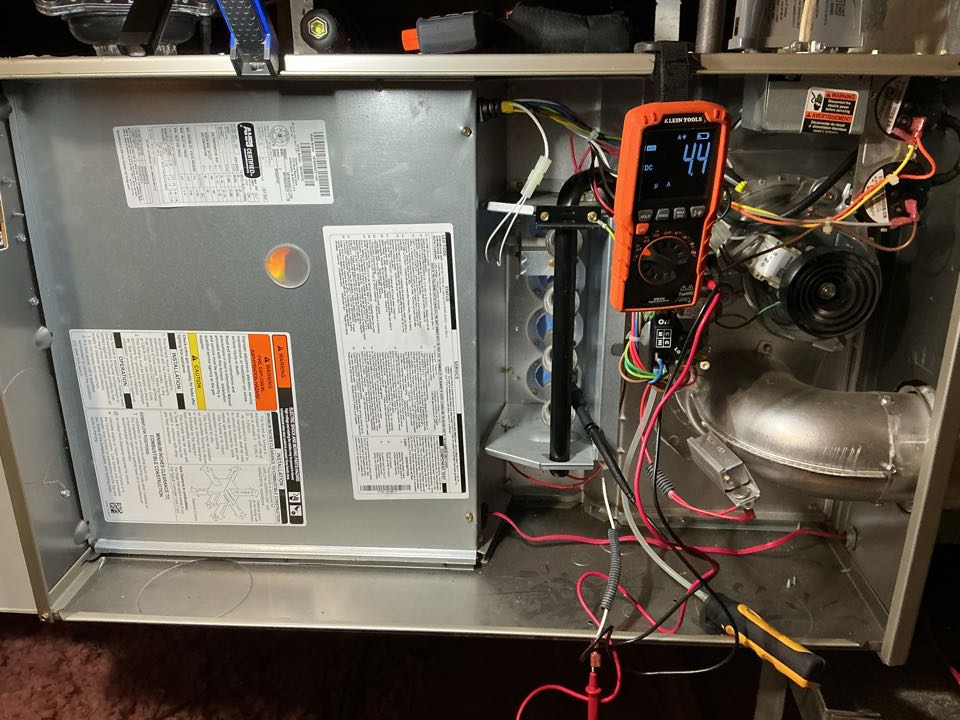 Performed gas heating maintenance on a carrier furnace