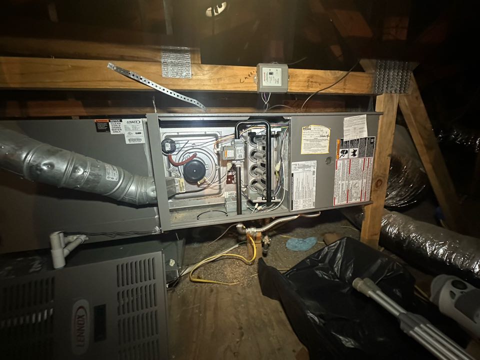 Performed a heating tuneup on one Lennox gas furnace 