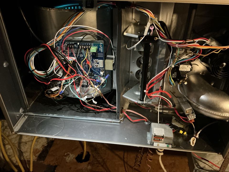 Performed gas heating maintenance on a carrier furnace