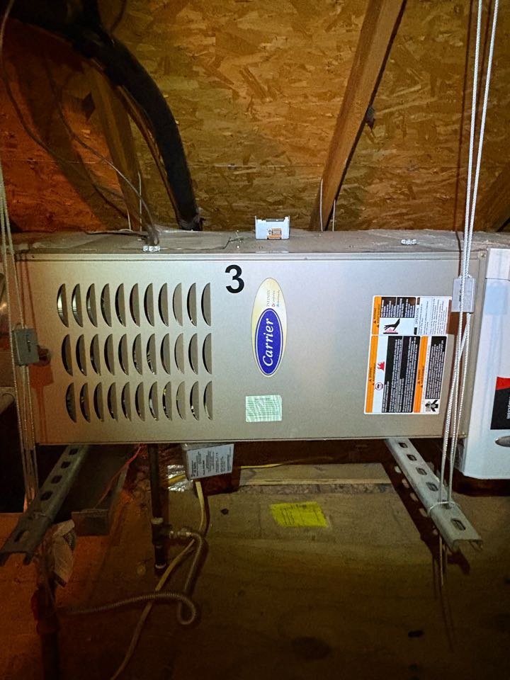 Performed a heating tune up on two carrier, and a trane gas furnaces in Coppell