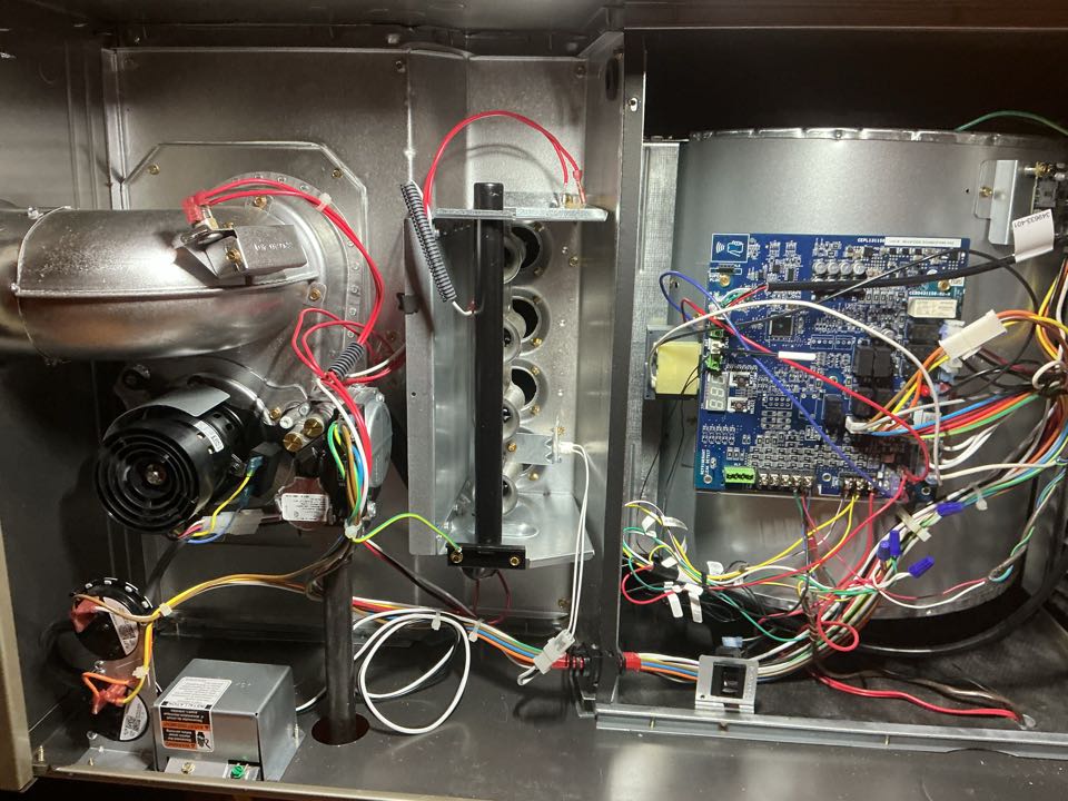 Perform gas heating maintenance on a carrier furnace