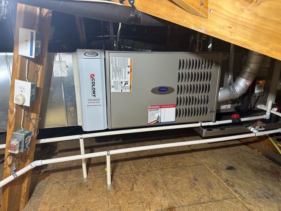 Performed a heating tuneup on one Carrier gas furnace 