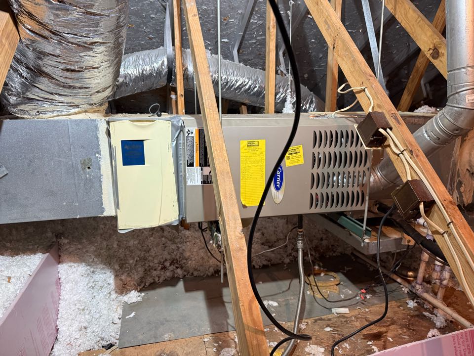 Provided a free equipment replacement estimate for a new Carrier system in Flower Mound.