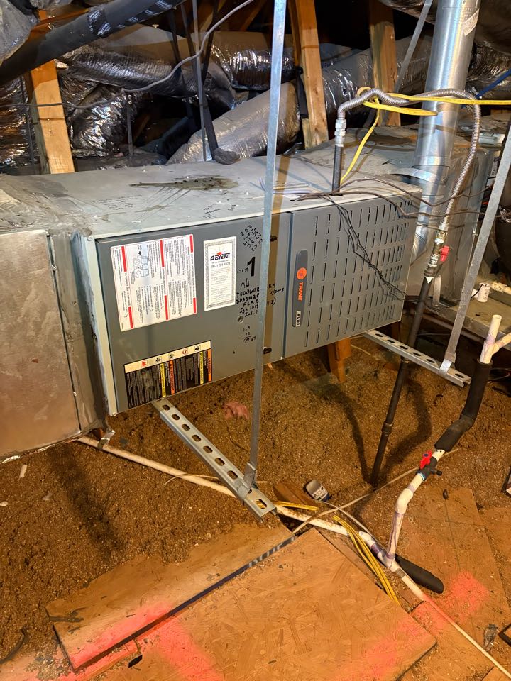 Performed a heating tune up on three trans gas furnaces in Lewisville 