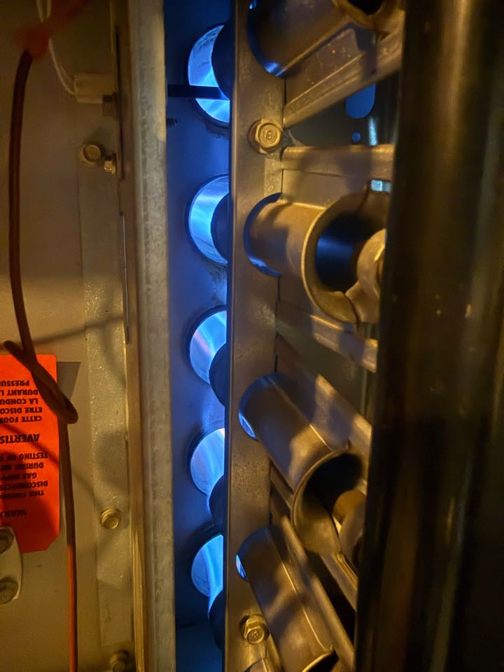 Performed 2 system annual gas heating tune up and safety inspection on Lennox equipment in The Colony.