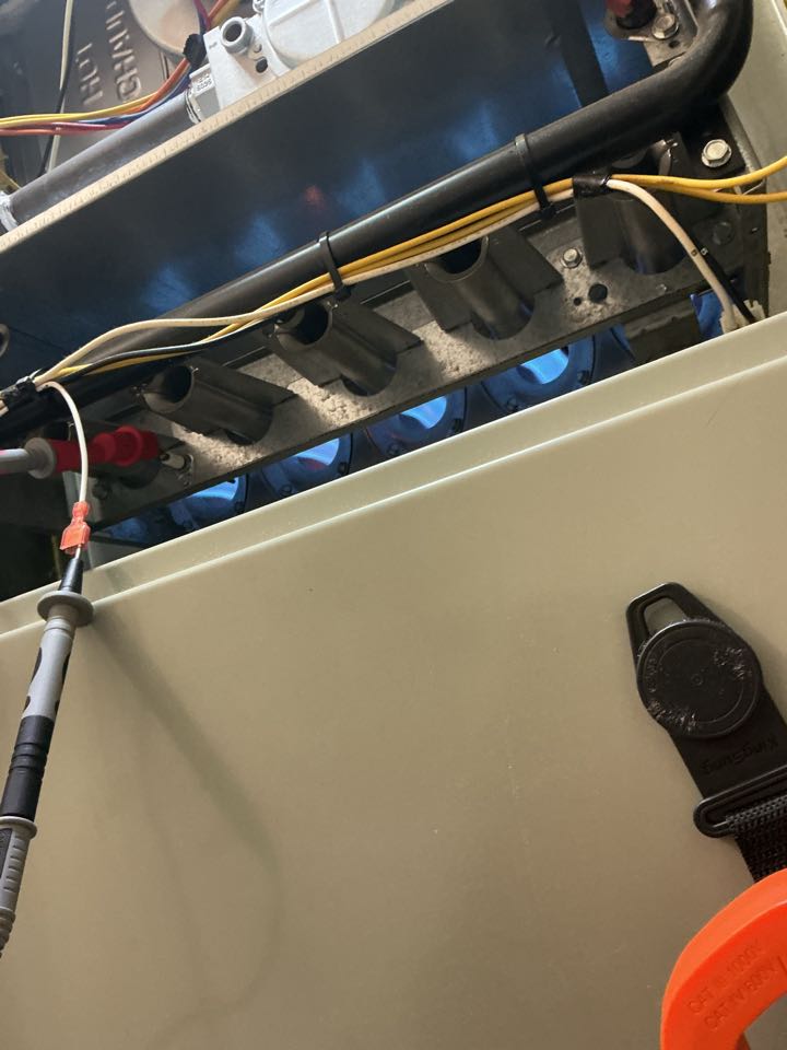 Performed heating maintenance on a trane furnace