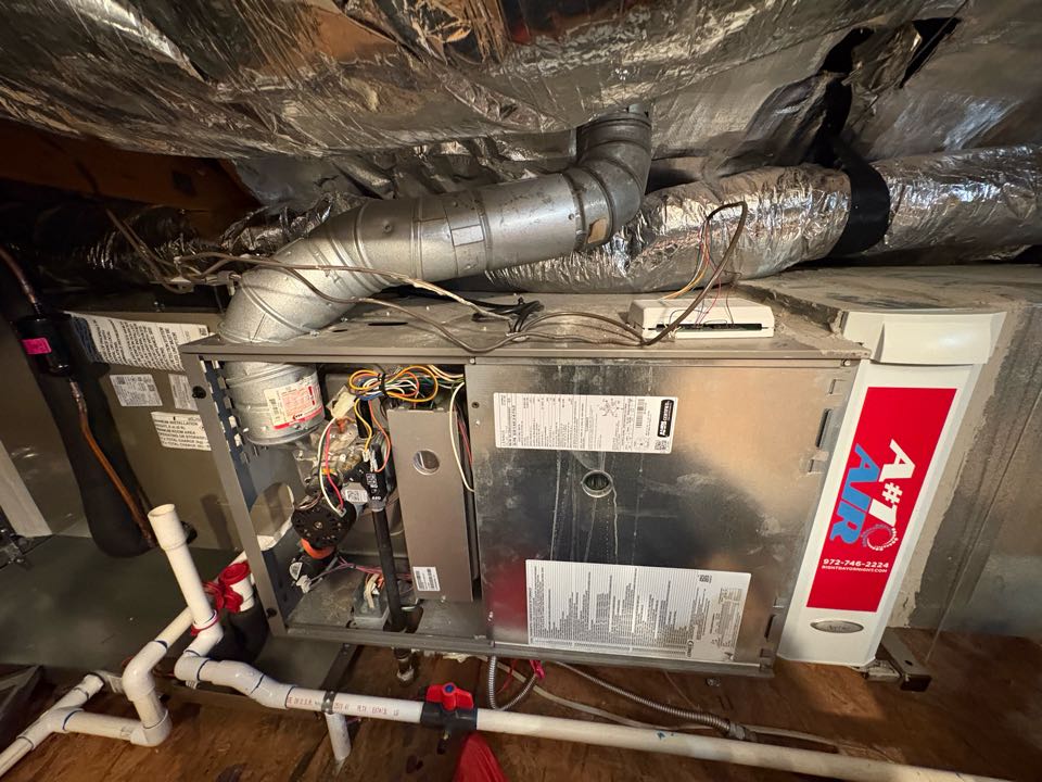 Performed heater maintenance on two Lennox furnaces.