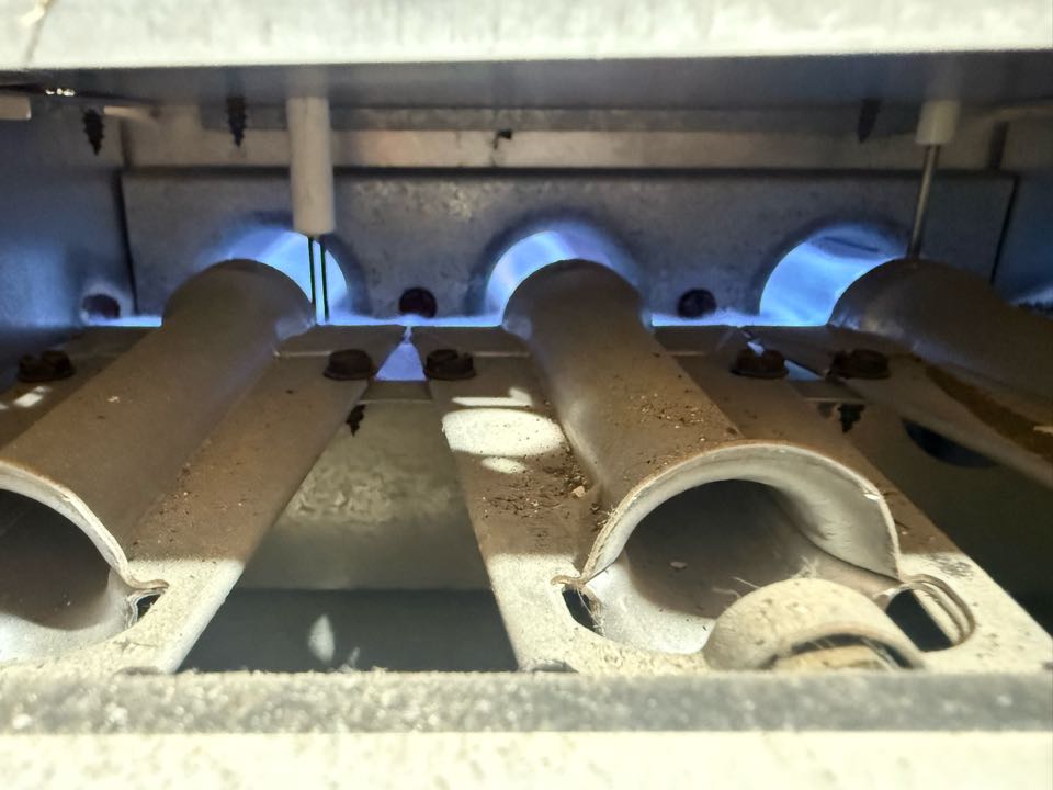 Performed a service diagnostic along with minor repair on a Goodman furnace in Carrollton.