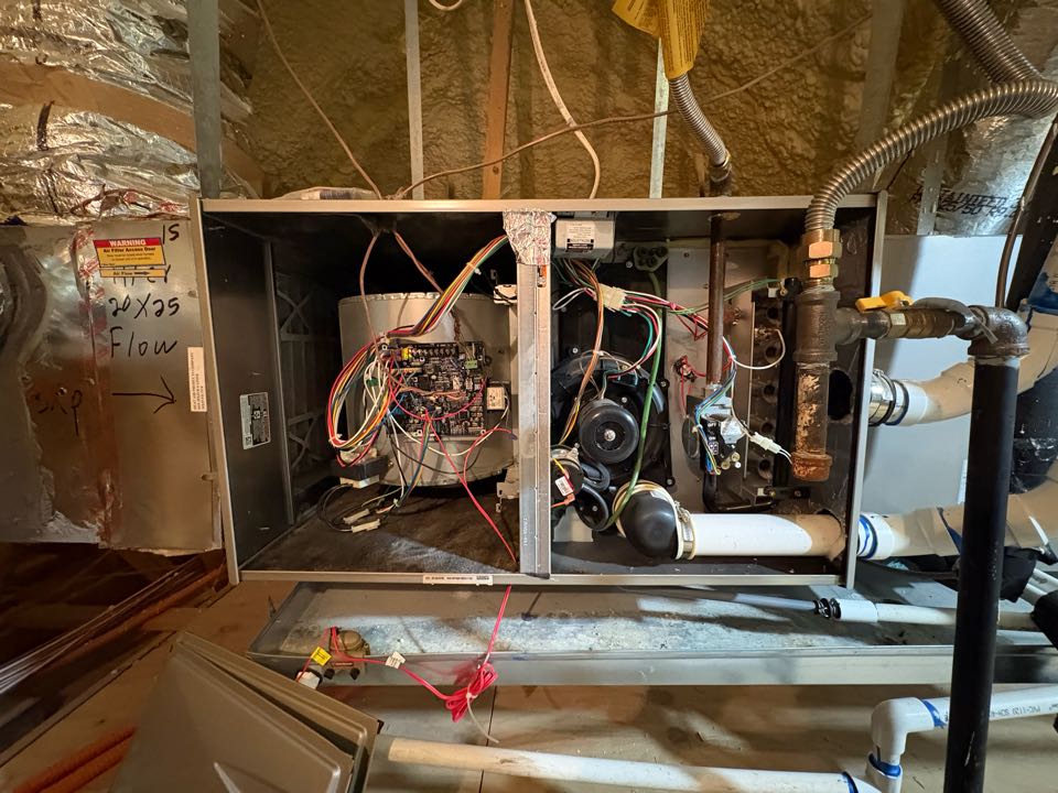 Performed heater maintenance on two Carrier furnace.