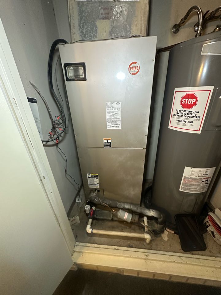 Performing a heating tuneup on one Payne system 