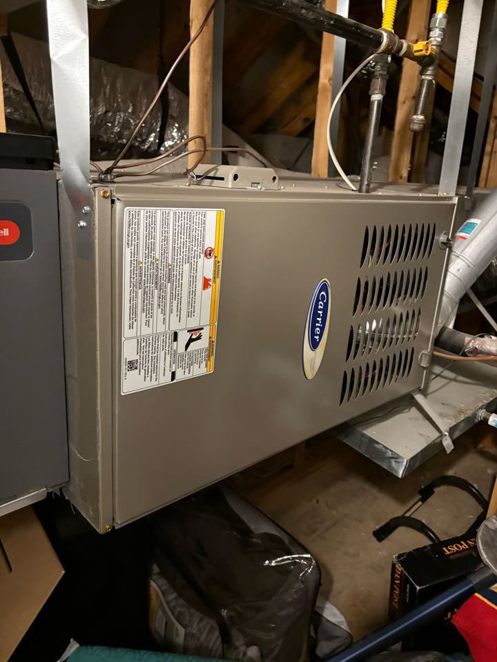 Performed a heating tune up on three carrier gas furnaces 