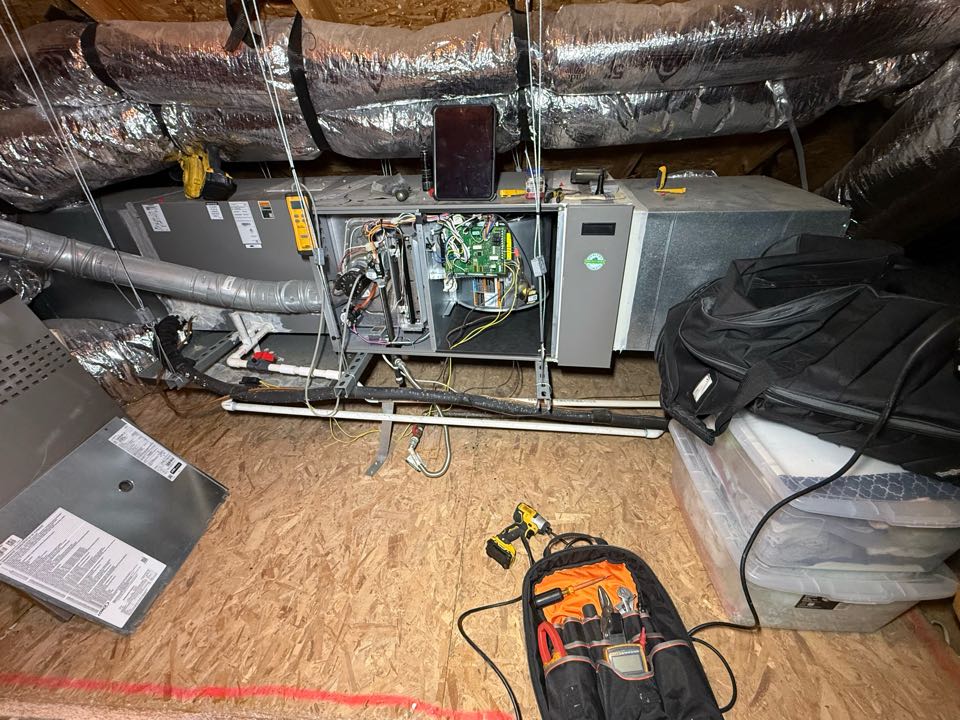 Performed 2 system annual gas-heating tune up and safety inspection along with filter change on Lennox equipment in The Colony.