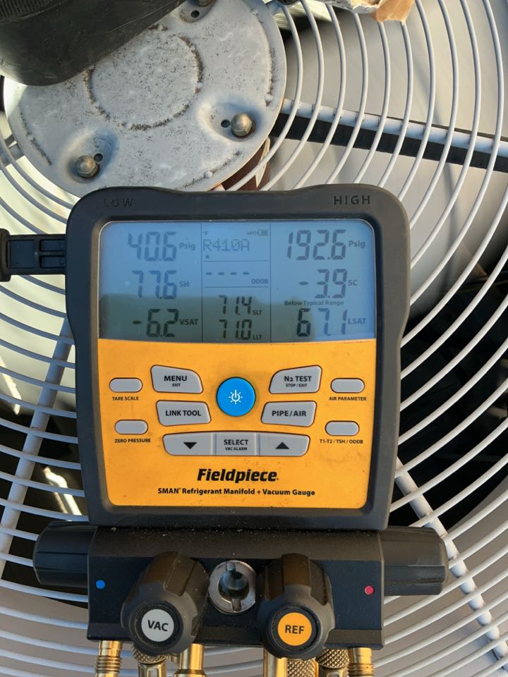 Air conditioner not cooling 