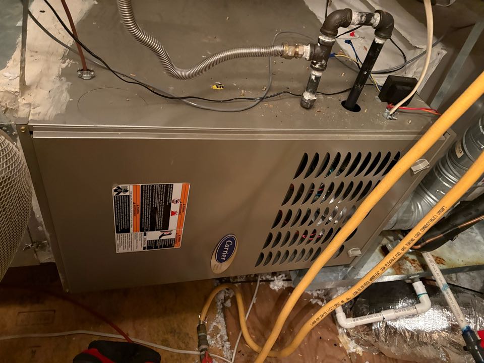 Performed a heating tune up on a carrier gas furnace in the colony