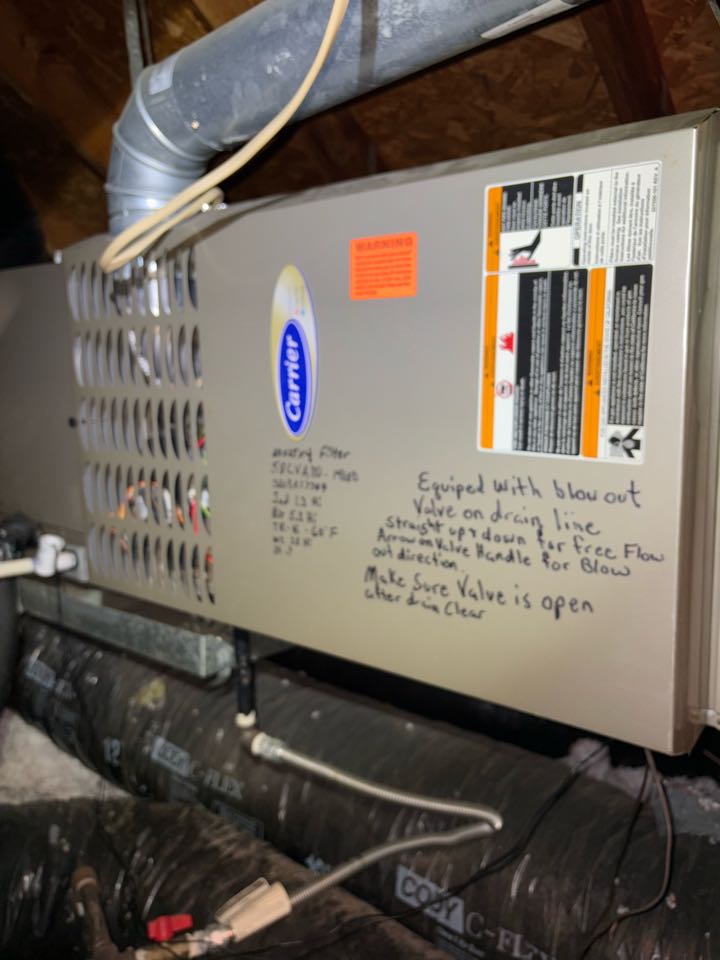 Performed heating tune up on a carrier gas furnace in Plano 
