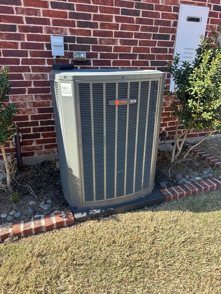 Performed a cooling tuneup on one Trane system 