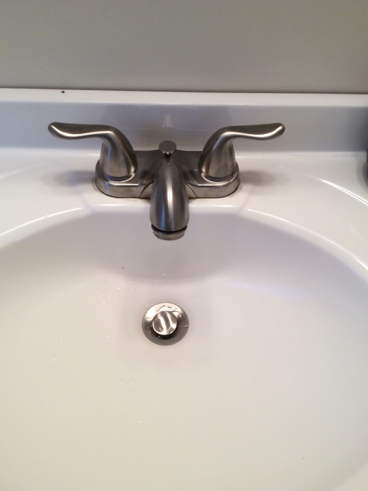 Replacing lav faucet