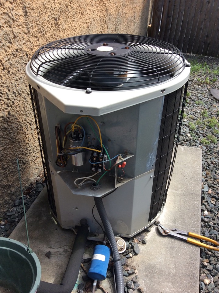 Install capacitor and contactor on Payne condenser 