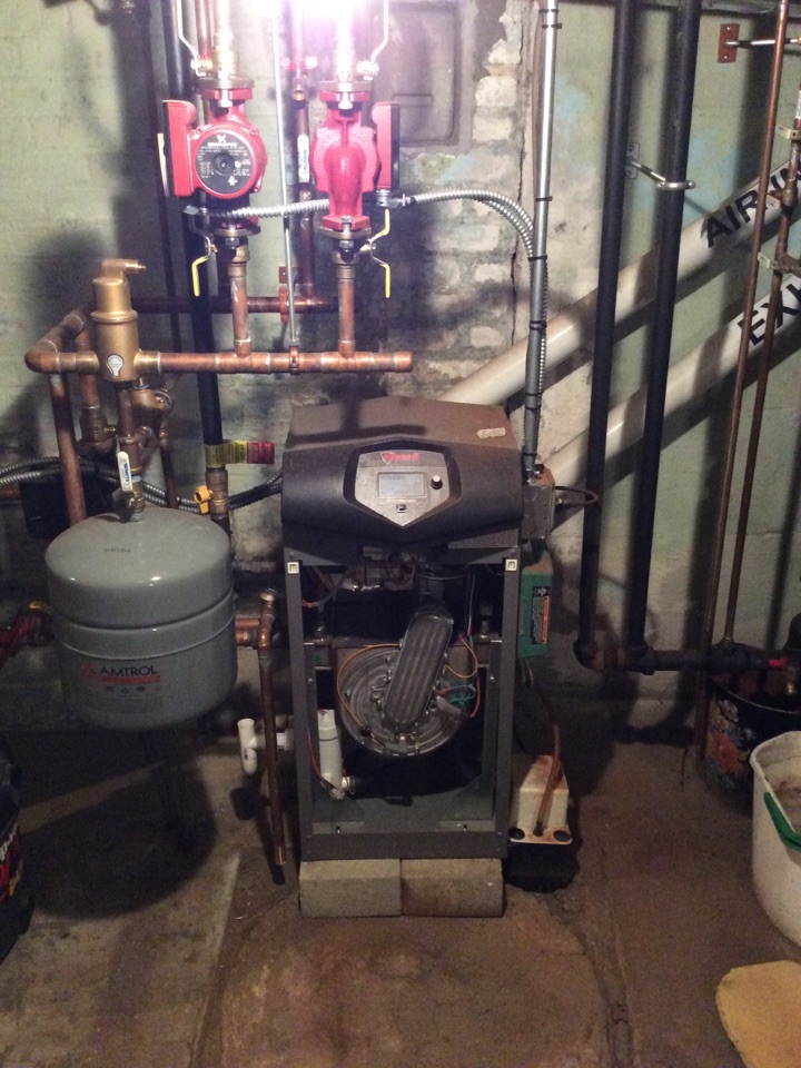 Annual maintenance on Lochinvar Knight force hot water system