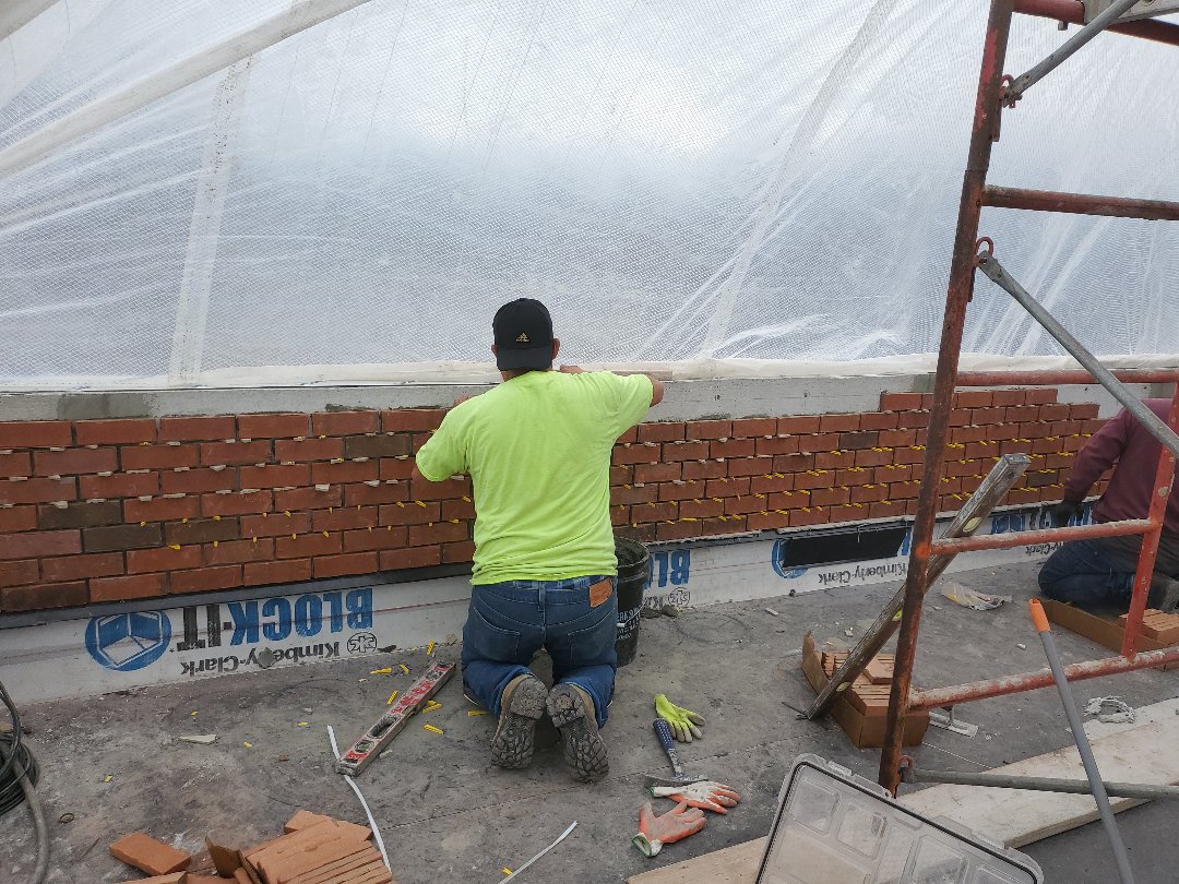 Thin bricks installation by NSBW call for any masonry repairs Thin bricks installation by NSBW call for any masonry repairs