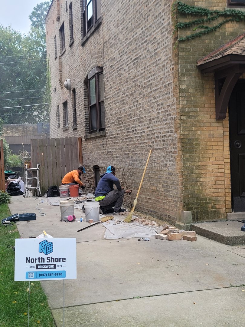 Grinding out and Tuckpointing by North Shore Brickwork. Grinding out and Tuckpointing by North Shore Brickwork.