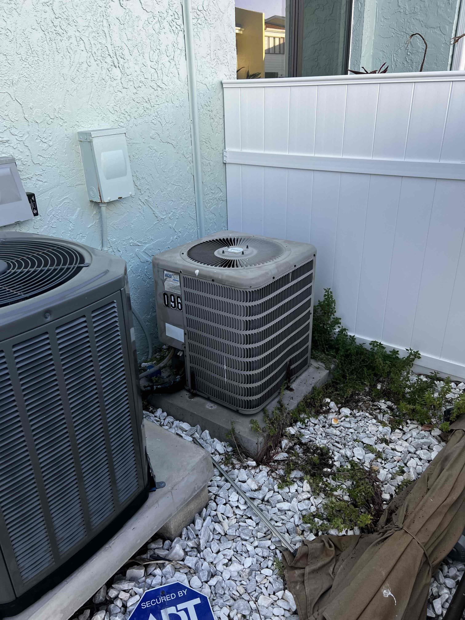 On arrival found unit not cooling due to low on refrigerant. Client declined any repairs at this time. Will submit estimate for system replacement 