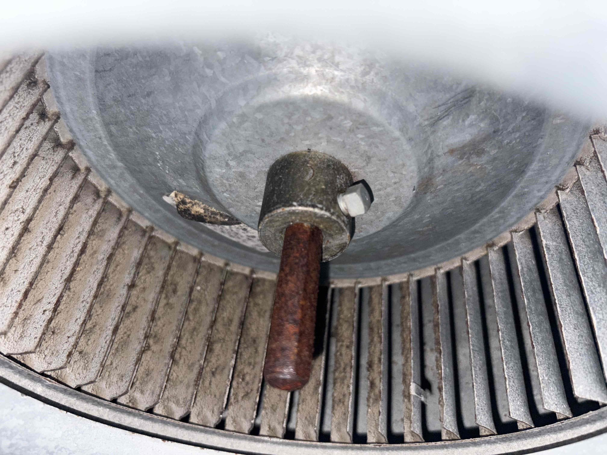 Upon arrival found drain line backed up. Condo shares common stack. Cleared drain line and pan. Nitrogen purged drain line. Installed air purifier. Verified system was operating. 