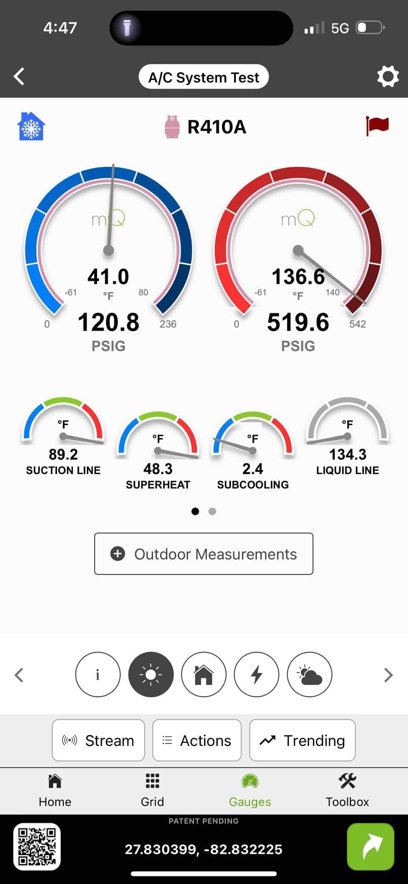 No cool
Homeowner states system worked fine before he went out of state but came back to find system no longer cooling. Recently installed ecobee thermostat.

Ecobee thermostat is wired and working properly
Found system on high pressure lockout. Reset fault and unit runs for about 20 minutes before lockout reoccurs.

Informed homeowner to repair, system needs to be removed from the closet to replace part. Otherwise, we can replace the system. Office will call to provide repair price. Sent system replacement estimate. 