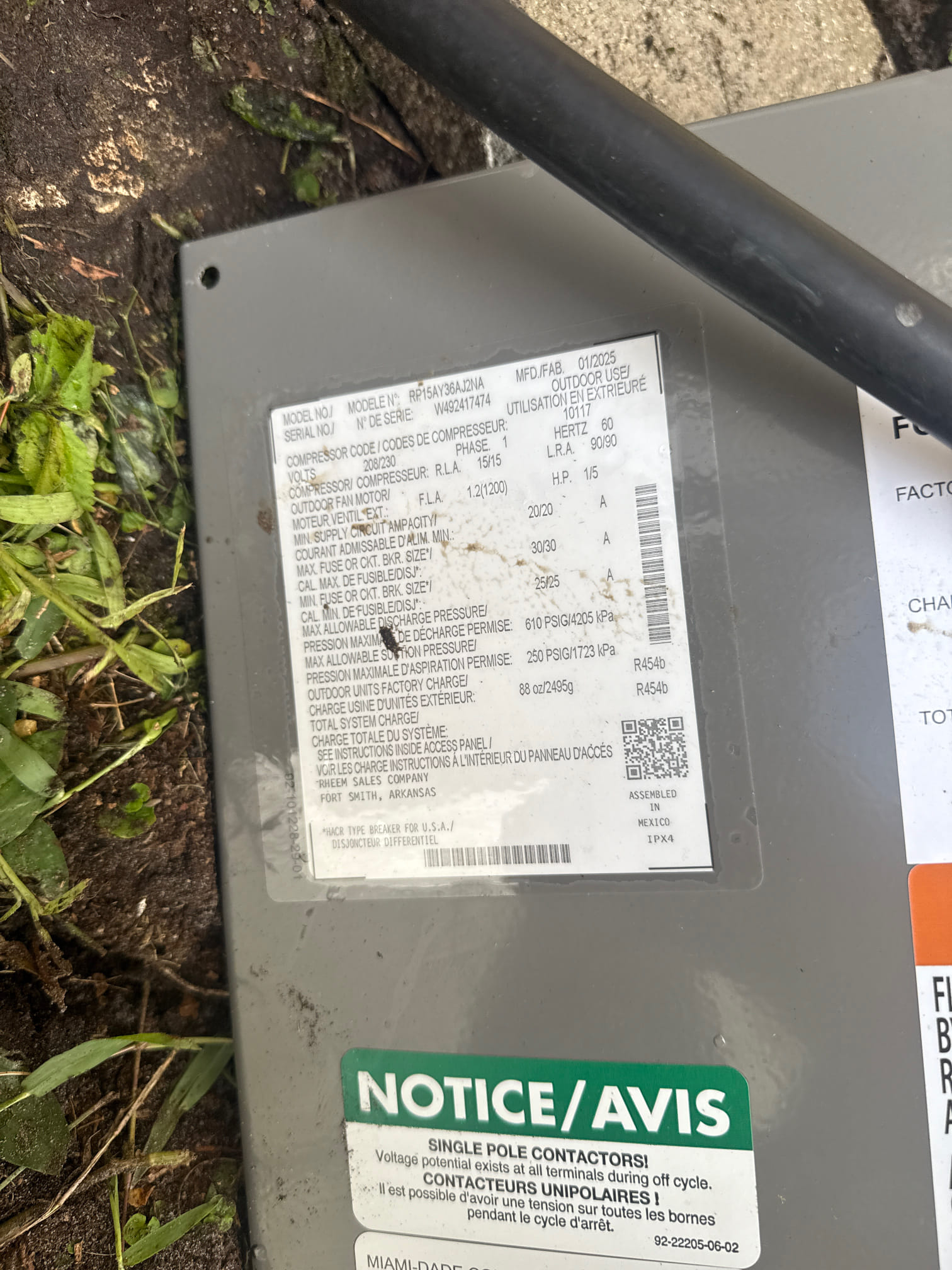 - 3 Ton 15 SEER heat pump system replacement. 
- 0% financing 18 months
- Replacement of horizontal air handler
- Replacement of new condenser and hurricane pad
- New UV insulation
- Flush lineset
- New drain pan and safety switches
- New drain line connections to unit. (Remove old p trap and install new because it is leaking condensation. 
- New thermostat
- New liquid line filter line dryer
