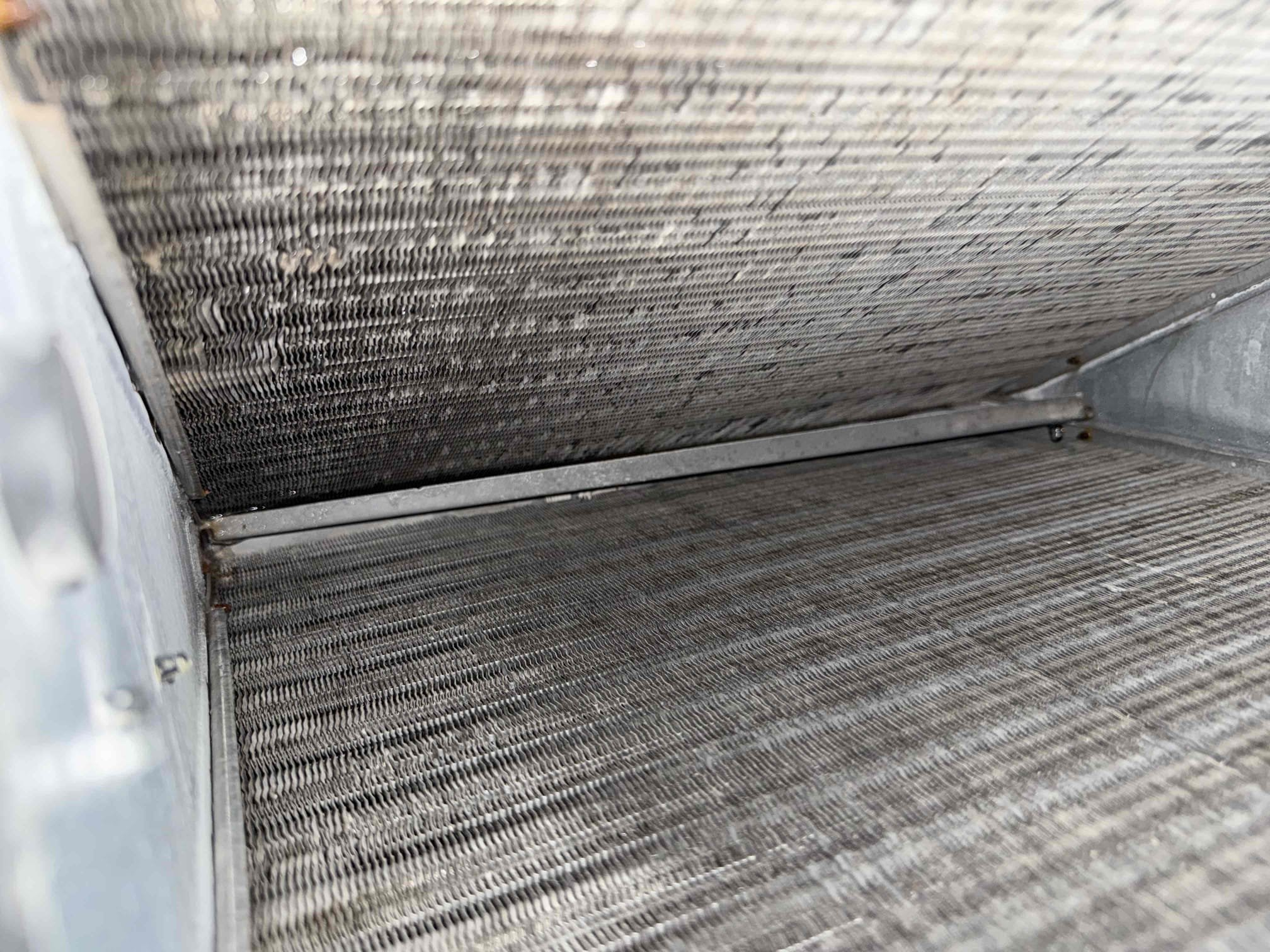 Performed maintenance on 2 systems. Pressures good. Temp split good. Electrical checked good. Rinsed coils. Cleared pans and drains. 
Will submit estimate for issues from inspectors report including sealing plenum and repairing ductwork. Both units cooling at this time.