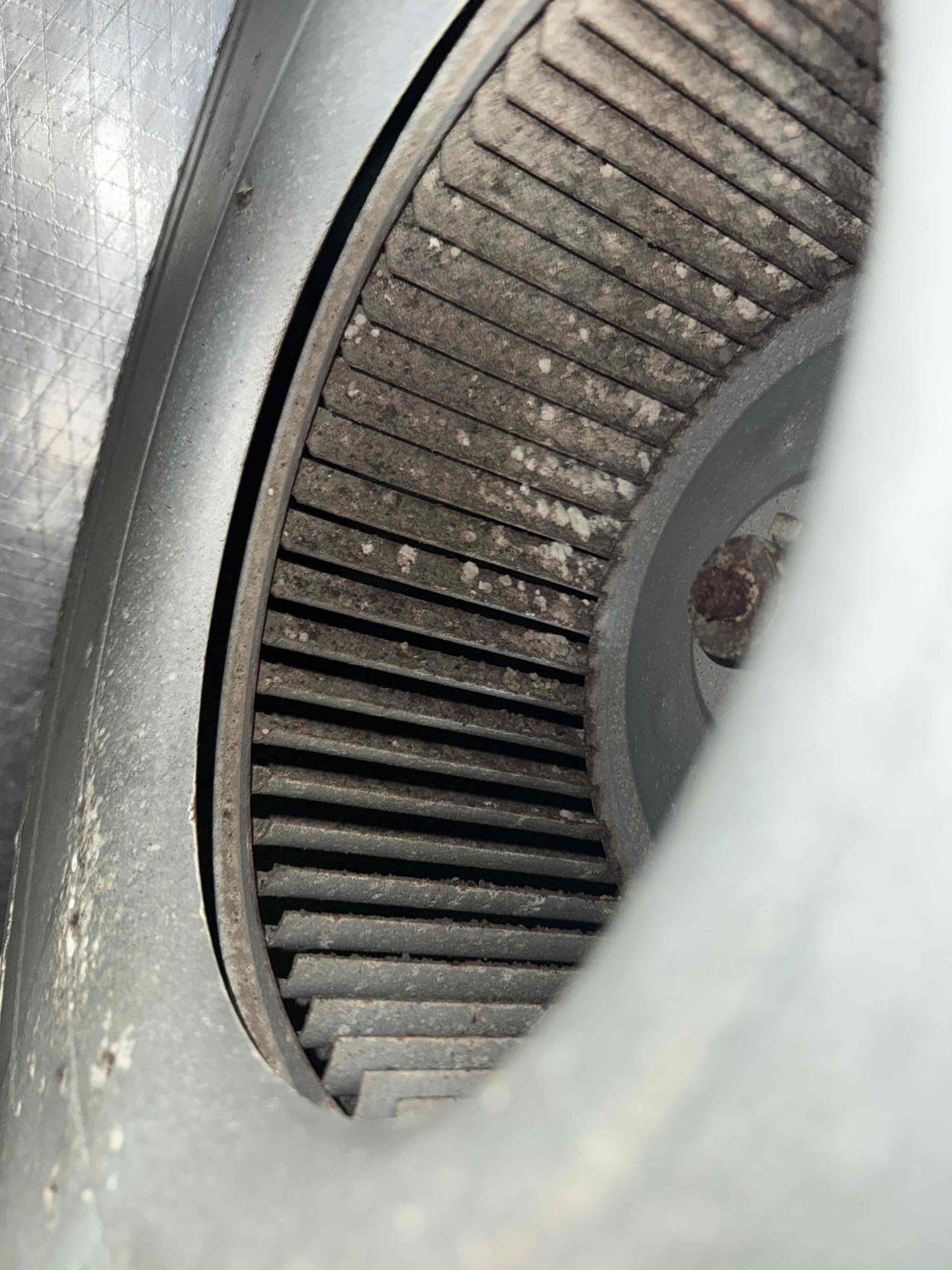 On arrival found unit not cooling properly due to low on refrigerant. Performed leak search and found unit leaking in evaporator coil. Client declined adding refrigerant at this time. Will return to replace coil. Found blower wheel extremely impacted. Client declined cleaning. Unit cooling to the best of its ability at this time.