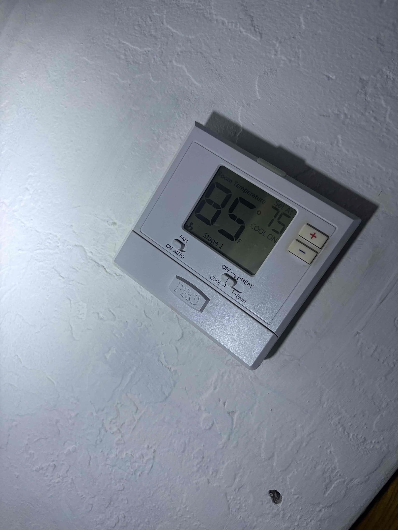 Upon arrival home owner states capacitor was replaced last year. Unit is currently blowing warm air. Found capacitor not secured properly and shorted. Found hard start kit not operating. Replaced capacitor and removed hard start kit. Verified pressures and temp splits. Unit is currently operating. 

5 Year Warranty Capacitor  