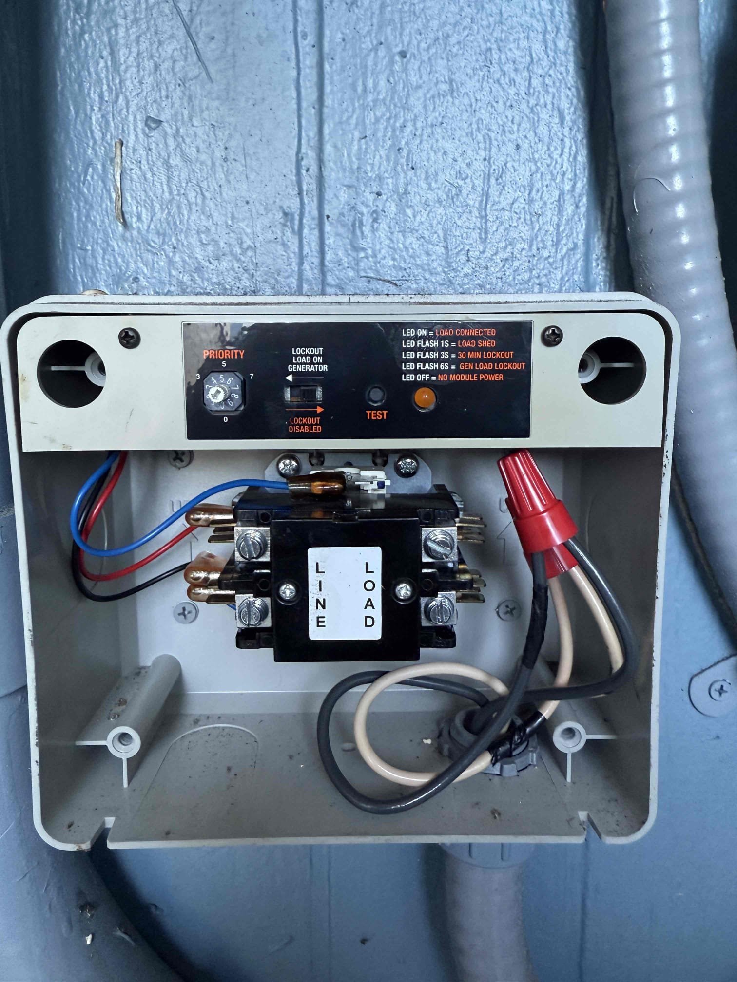 Upon my inspection, found generator module not allowing high voltage power to condenser unit. By passed module and advised client to call their generator company for repair. Found dirty evaporator coil and a functional but dirty primary drain pan and drain line. Recommending cleanings with a Maitenence plan membership. System is cooling at this time with a 23° temperature split. Capacitor is good. Compressor is over amping at 85 amps on start up with a max rating of 75. 