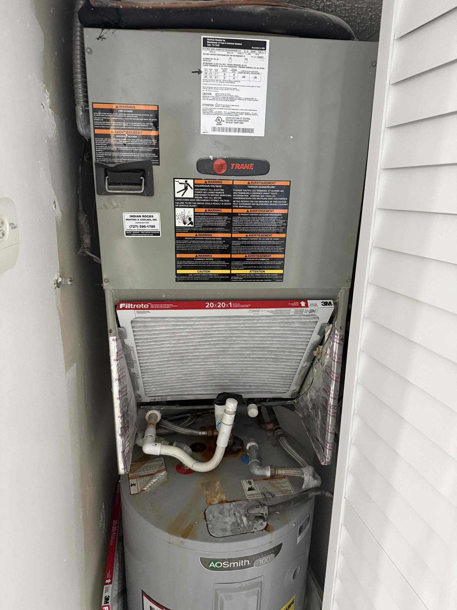 On arrival found unit not cooling due to weak capacitor. Replaced part. Start and test. Pressures good. Amp draws good. Recommend to replace hard start and contactor due to heavy corrosion. Unit is a 2007 r22. Made client aware. Unit is cooling.  On arrival found unit not cooling due to weak capacitor. Replaced part. Start and test. Pressures good. Amp draws good. Recommend to replace hard start and contactor due to heavy corrosion. Unit is a 2007 r22. Made client aware. Unit is cooling.