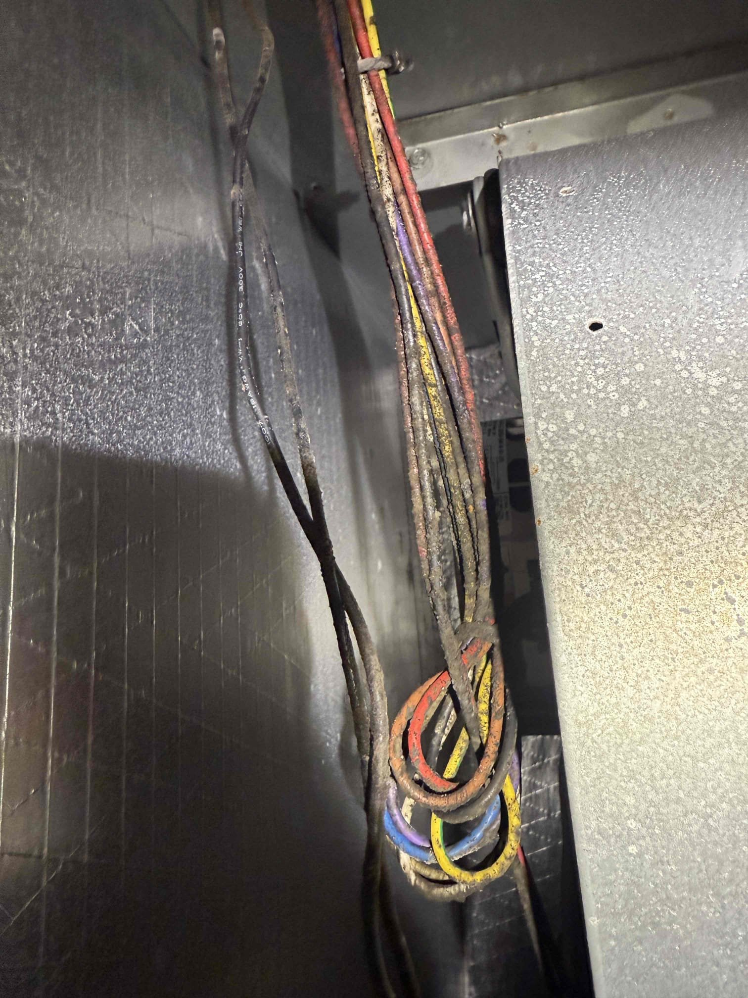 Performed Maitenence on system. Cleaned/treated drain line and primary drain pan. Cleaned condenser coils. Evaporator coils are clean. Verified safety float switch functionality. Checked amp draw on compressor. Checked amp draw on fan motor. Made sure all connections are tight. System is cooling with an 18° temperature split at this time. System heats properly at this time. 

Quote sent for duct replacement due to torn duct work (rodent damage).  15 year old duct work. 

Client needs to replace media filter asap. 