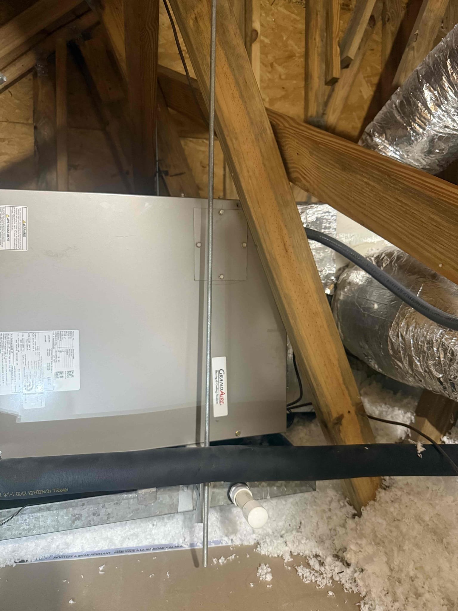 Found bad blower motor for master bedroom unit. Will return tomorrow to replace part. Unit is not cooling. 