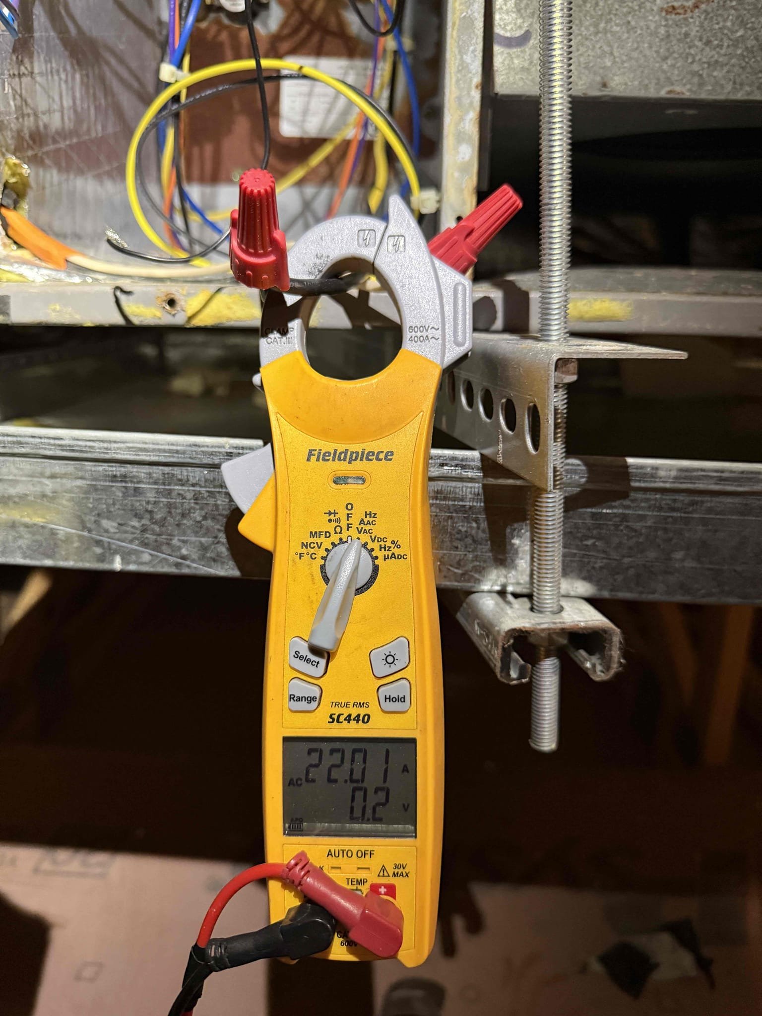 Performed Maitenences on systems. Cleaned/treated drain lines and primary drain pans. Cleaned condenser coils. Evaporator coils are clean. Verified safety float switchs functionality. Checked amp draw on compressors. Checked amp draw on fan motors. Checked capacitors are within factory range. System 1 capacitor is out of factory range. Replaced capacitor . Made sure all connections are tight. Systems are cooling with 20° temperature splits at this time. Verified systems heat properly. 

System #2 back up auxiliary heat element was disconnected. Verified heating element is working properly and reconnected it. If issue happens in the future, is is possible that there is an intermittent issue where the heating element relay gets stuck and keeps the heating on while in cooling mode. 

Air handler #1 has visible growth inside on wiring, coils, metal, and the primary drain pan. We recommend cleaning and installing a UV air treatment system inside the air handler. Sending quote for cleaning/i