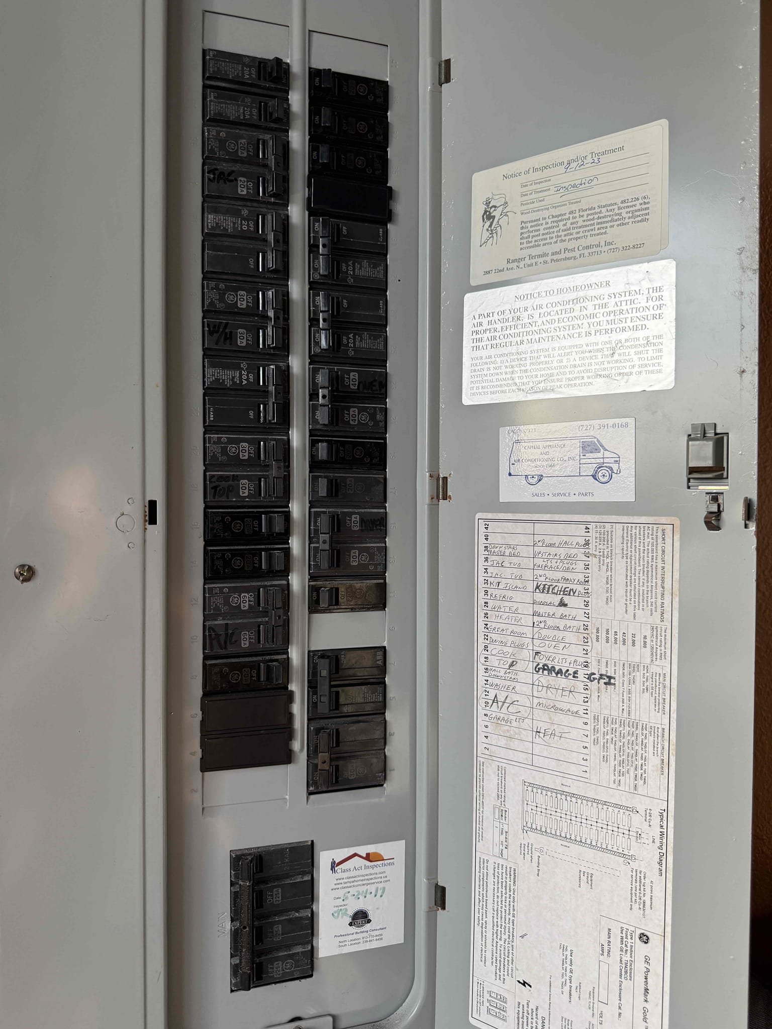 Upon my inspection, found system has no high voltage power to air handler. Diagnosed bad 60amp breaker. Verified breaker size with 10kw heater kit and installed new breaker. Verified system functions. 