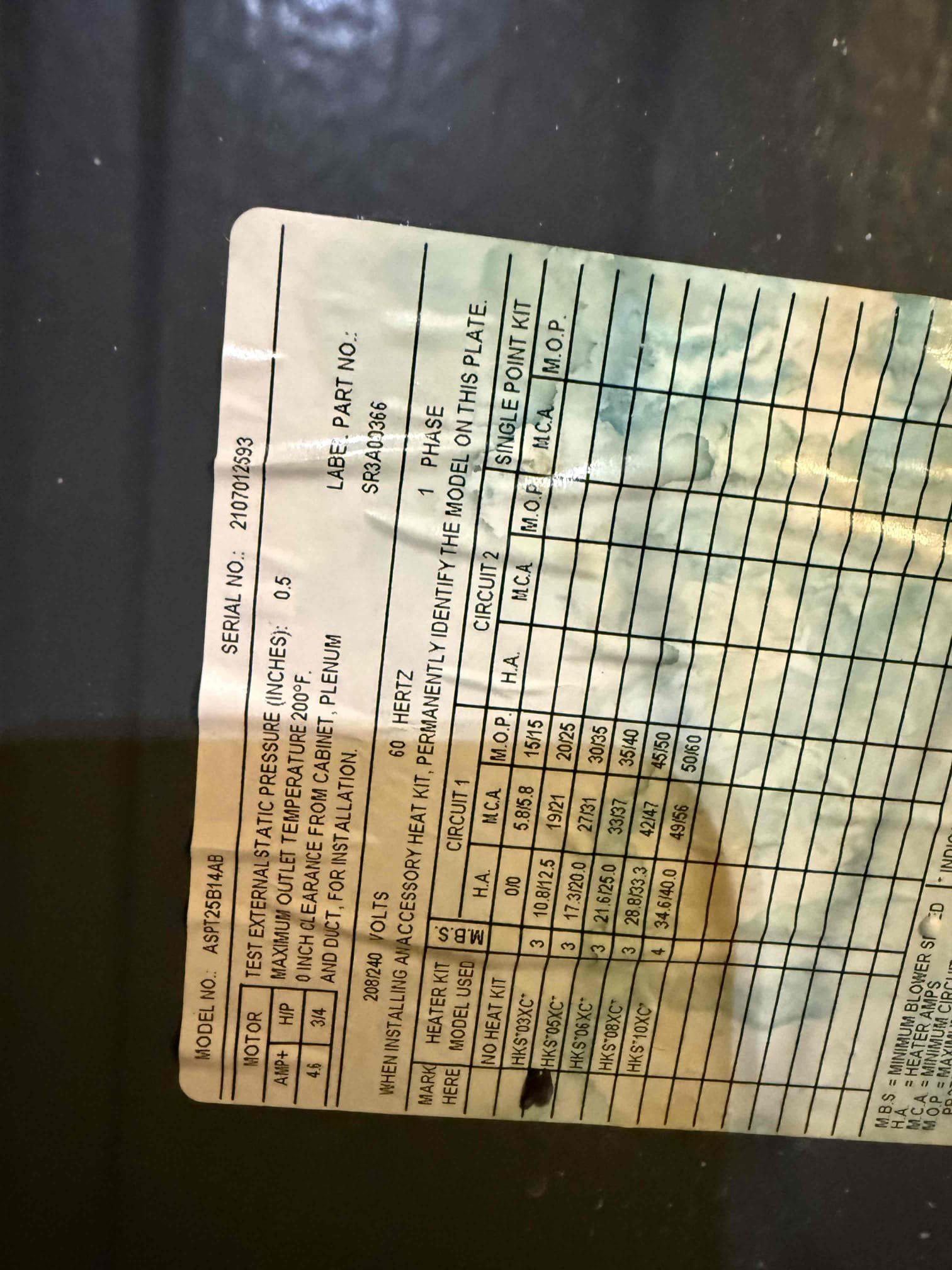 On arrival found unit low on refrigerant and attic has spray foam. Performed leak search and found no prominent leaks. Added refrigerant back to factory specs. Recommend to add dehumidifier in attic due to humidity issues in home. Unit operating properly at this time. 