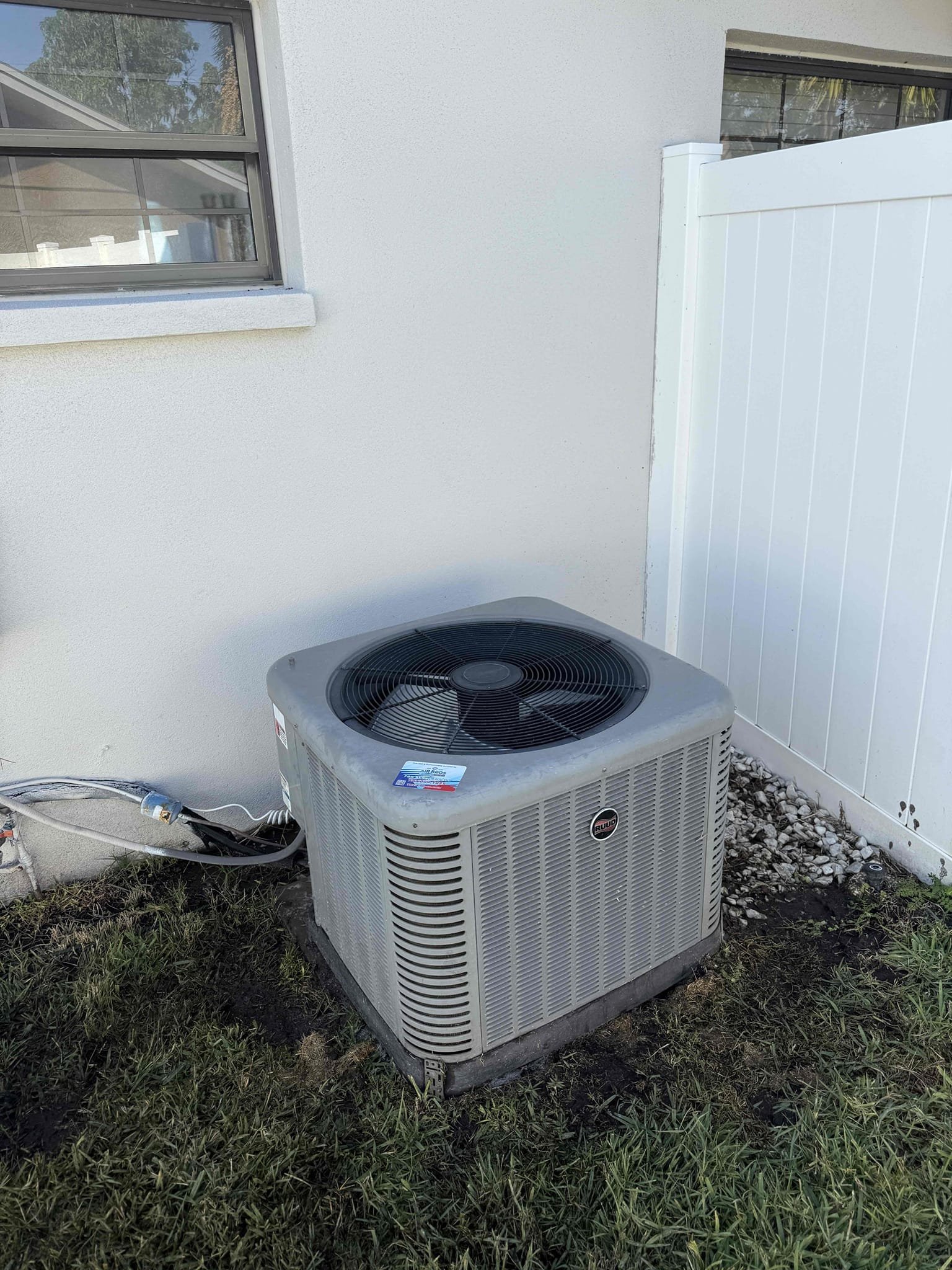 Replaced warranty TXV. Performed complimentary condenser coil cleaning. Performed complimentary drain line/primary drain pan cleaning and treatment. 
System is cooling and heating properly at this time with no other leaks. 