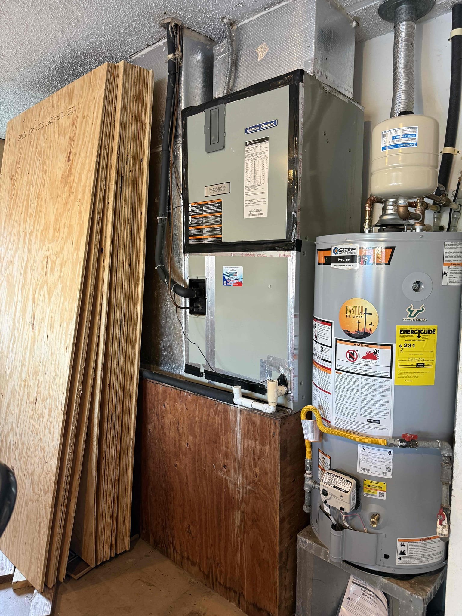 Upon my inspection, found two bad capacitors. Replaced both capacitors with one all in one capacitor. Texted compressor amp draw on start up and running. Compressor and fan motor are both operating within factory spec at this time. System has a 20° temperature split at this time. Recommended a Maitenence plan. Client would like to call us in spring for Maitenence. There is microbial growth inside the air handler unit and the evaporator coils are dirty. System is 18 years old and will likely need replacement in the near future. Client would like to get the most life out of this system at this time. 