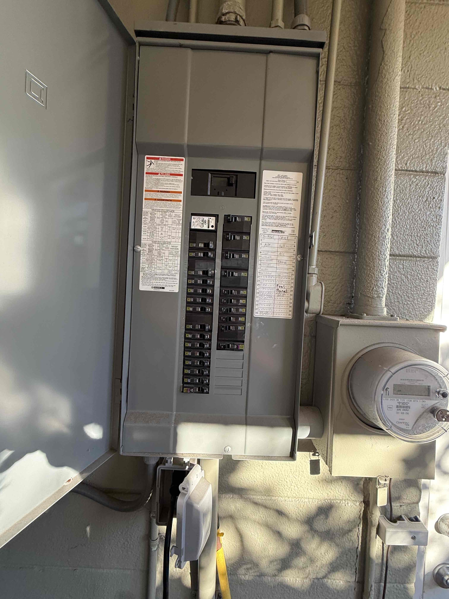 Estimate for mini splits and slit system. 