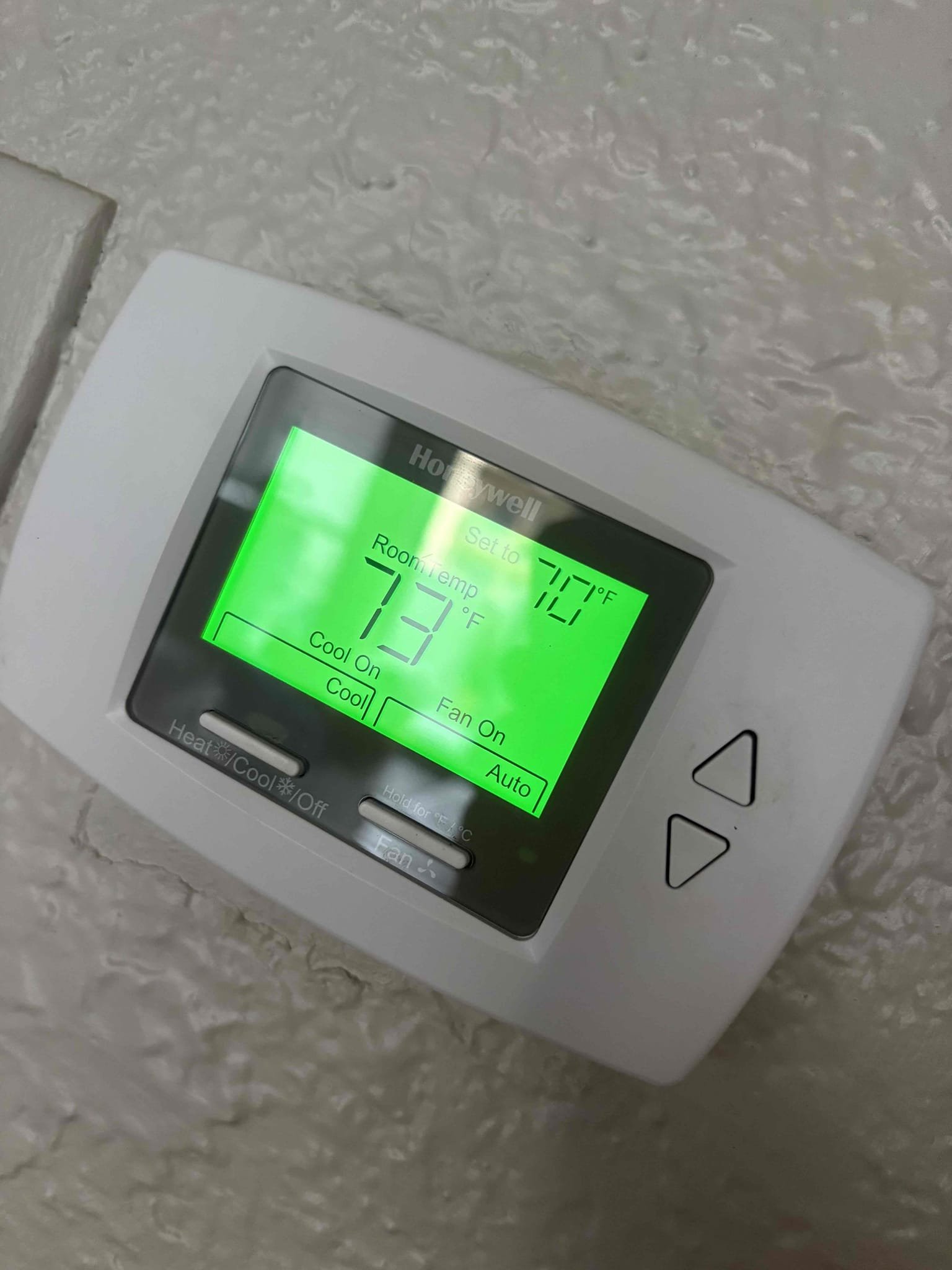 Performed Semi Annual Tuneup 

*Primary safety switch was not installed in line with drain line per install estimate 
*Secondary safety switch not installed in pan per install estimate 

Actuator valve is slamming due to failing or installed backwards. If valve was replaced during install it was installed backwards causing banging sound during start up and shut off. Recommend properly installing valve. Explained that if ball valves were not replaced when we go to install actuator and they do not hold. Than we would need to have lines freezer and replace ball valves. 

Line set not insulated properly causing condensation on ceiling below unit 