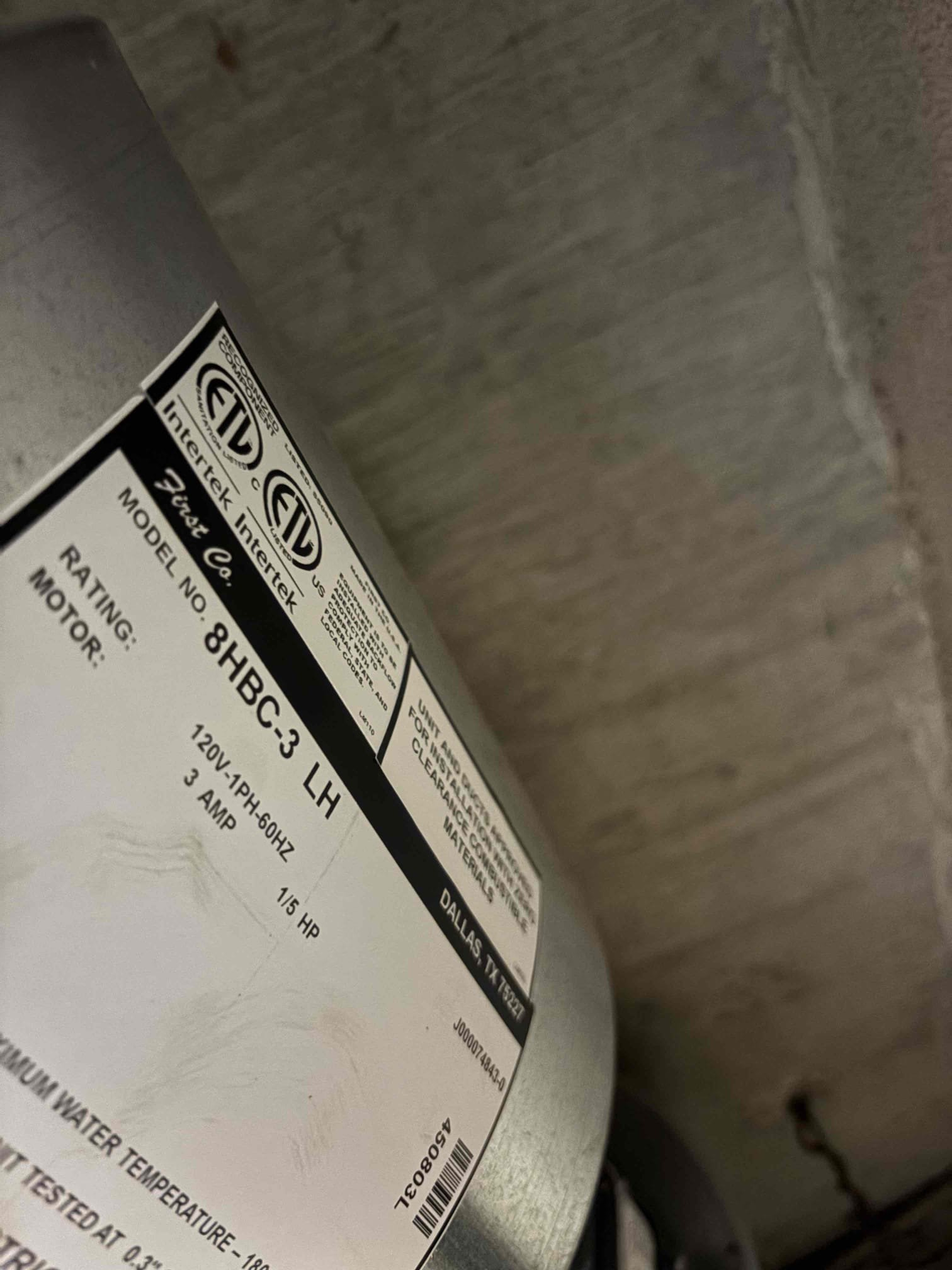 Performed Semi Annual Tuneup 

*Primary safety switch was not installed in line with drain line per install estimate 
*Secondary safety switch not installed in pan per install estimate 

Actuator valve is slamming due to failing or installed backwards. If valve was replaced during install it was installed backwards causing banging sound during start up and shut off. Recommend properly installing valve. Explained that if ball valves were not replaced when we go to install actuator and they do not hold. Than we would need to have lines freezer and replace ball valves. 

Line set not insulated properly causing condensation on ceiling below unit 